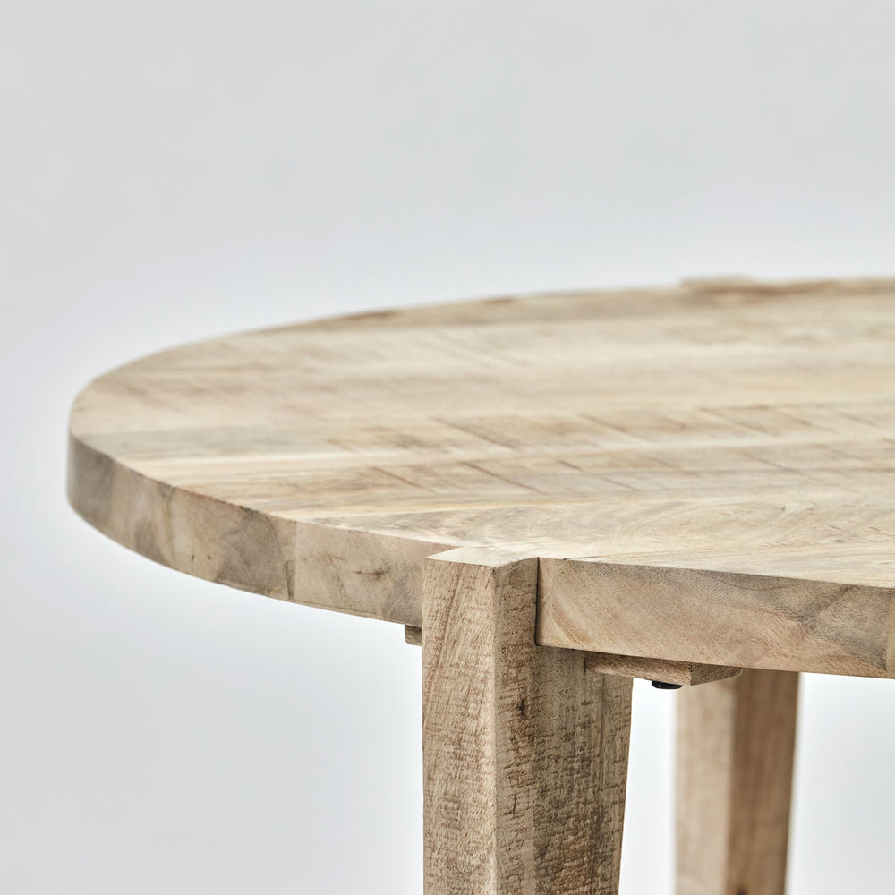 House Doctor Mesa de centro Bali - natural Ø110cm