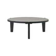 House Doctor Bali sofabord - sort Ø110cm House Doctor Bali sofabord - sort Ø110cm