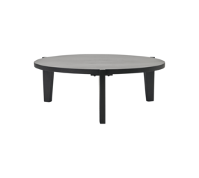 House Doctor Mesa de centro Bali - negro Ø110cm