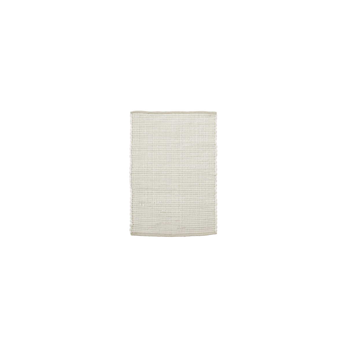 House Doctor White Chindi Rug - 60X90cm