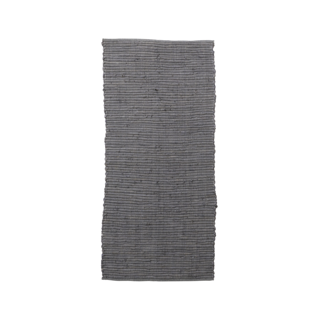House Doctor Tapis Chindi - gris 70x160cm