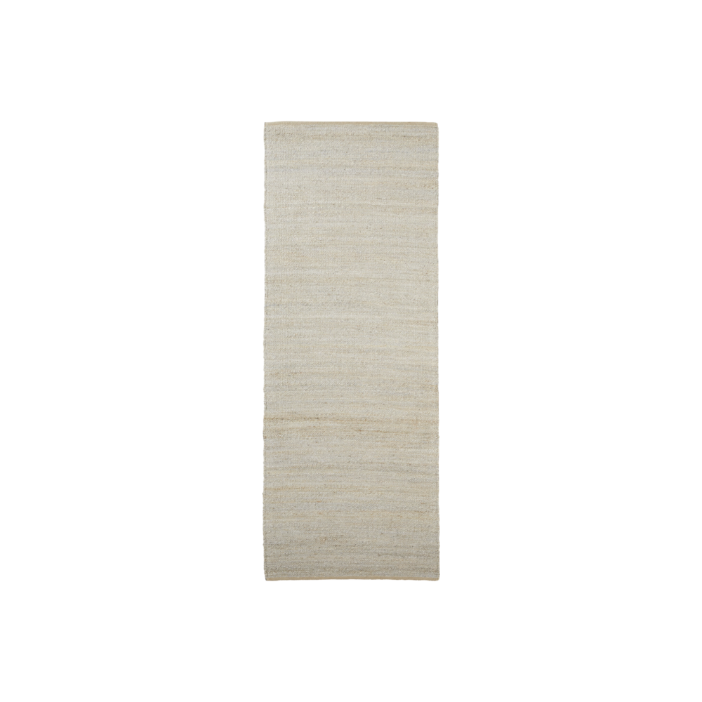 House Doctor Hanf Teppich - hellgrau 90x300cm House Doctor Hanf Teppich - hellgrau 90x300cm