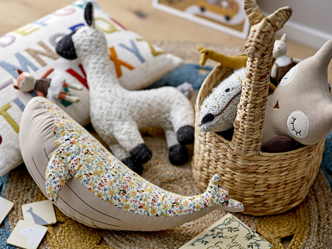 Bloomingville Mini Marlin teppe jute