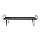 Bloomingville Mundo bank zwart Bloomingville Mundo bank zwart