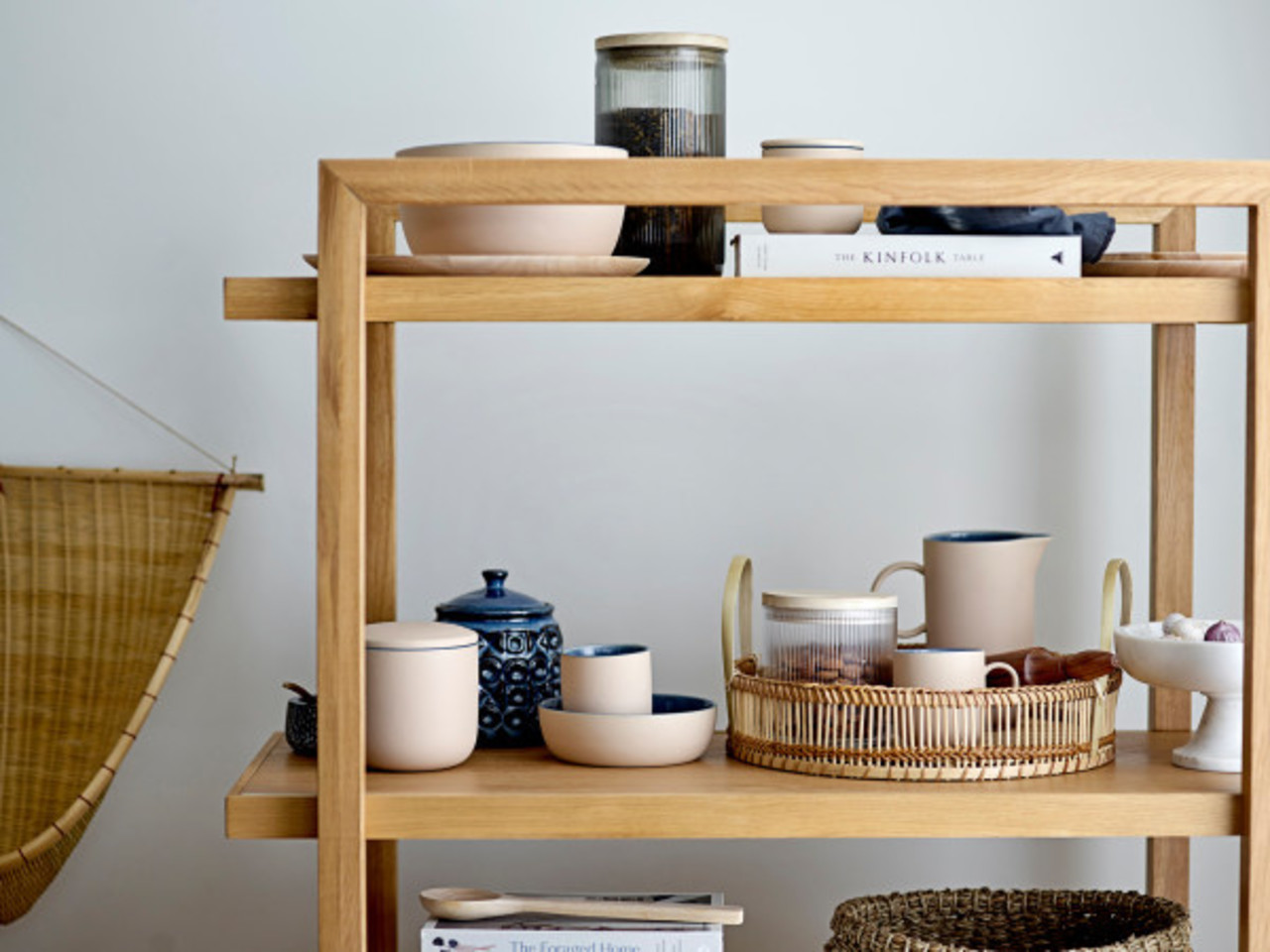 Bloomingville Skye boekenkast - naturel