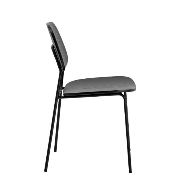 Bloomingville Silla de comedor Monza - negro Bloomingville Silla de comedor Monza - negro