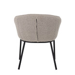 Bloomingville Silla de comedor Cortone - gris