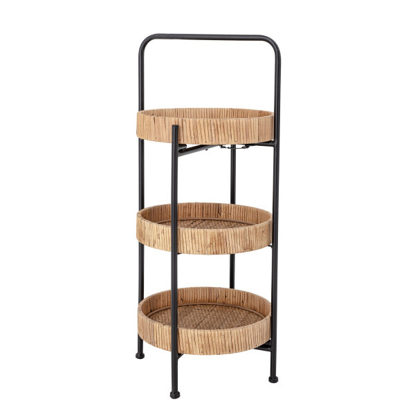 Bloomingville Table d'appoint Deva en rotin - naturel