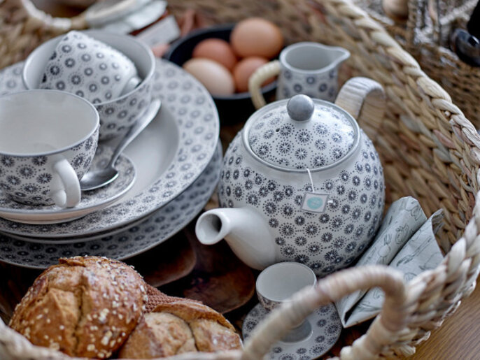 Bloomingville Plato pasta Elsa - set de 6 piezas Ø28xH4 cm Bloomingville Plato pasta Elsa - set de 6 piezas Ø28xH4 cm