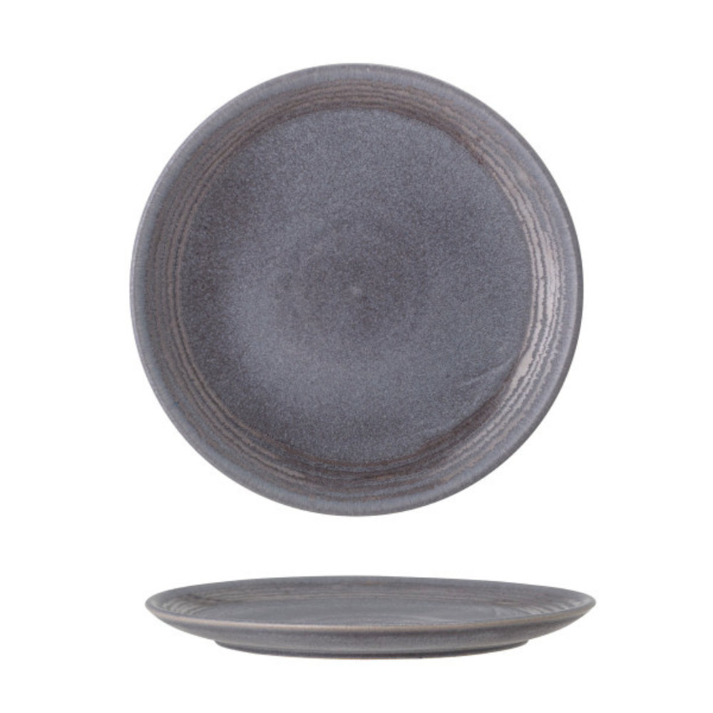 Bloomingville Raben plate gray Ø21cm - set of 6 pieces Bloomingville Raben plate gray Ø21cm - set of 6 pieces
