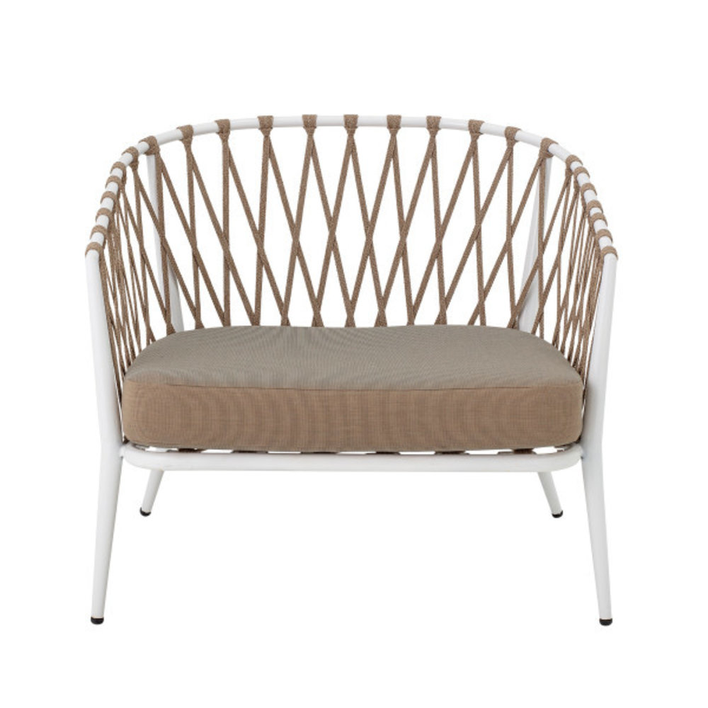 Bloomingville Cia Lounge chair - white Bloomingville Cia Lounge chair - white