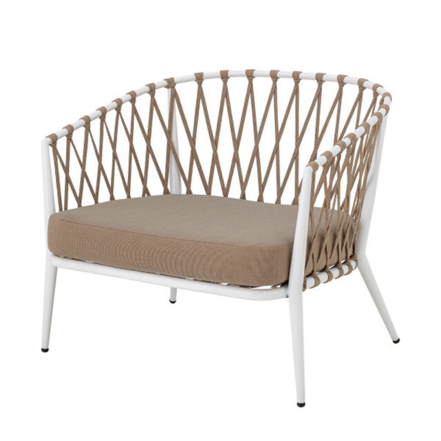 Bloomingville Chaise longue Cia - blanc