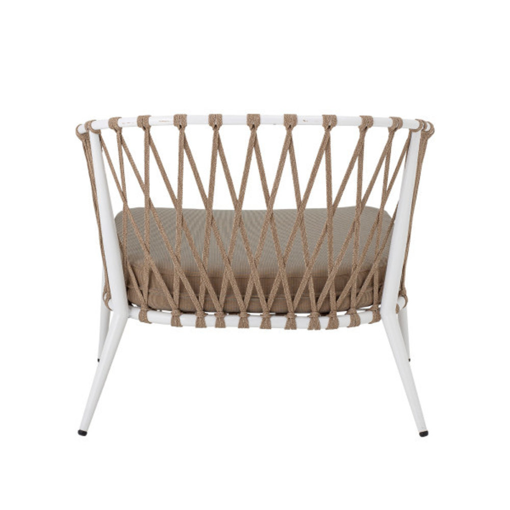 Bloomingville Chaise longue Cia - blanc