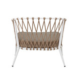 Bloomingville Sillón Cia - blanco Bloomingville Sillón Cia - blanco