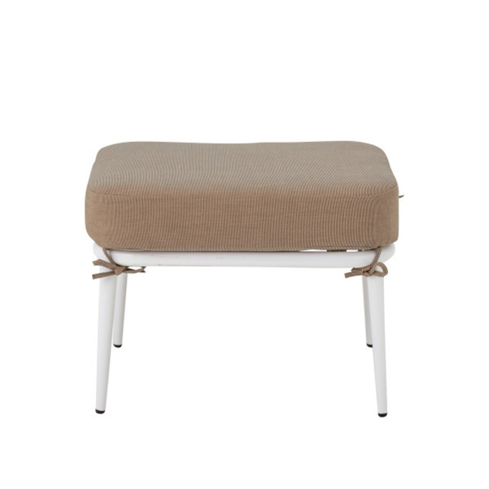 Bloomingville Pouf / tabouret Cia - blanc Bloomingville Pouf / tabouret Cia - blanc