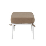 Bloomingville Pouf / tabouret Cia - blanc Bloomingville Pouf / tabouret Cia - blanc