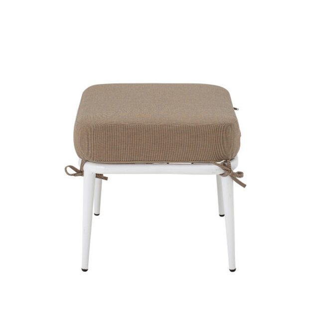 Bloomingville Cia pouf / stool - white