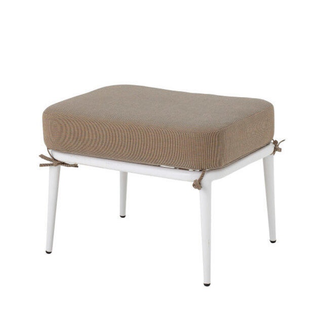 Bloomingville Cia pouf / stool - white