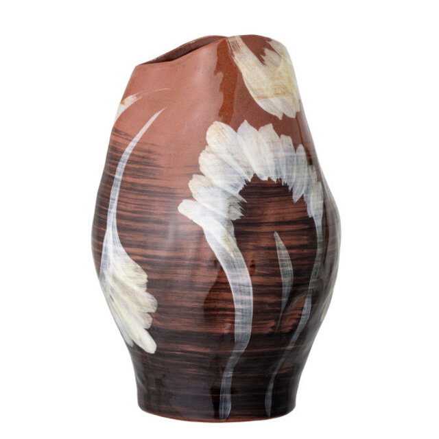 Bloomingville Obsa vaas - bruin