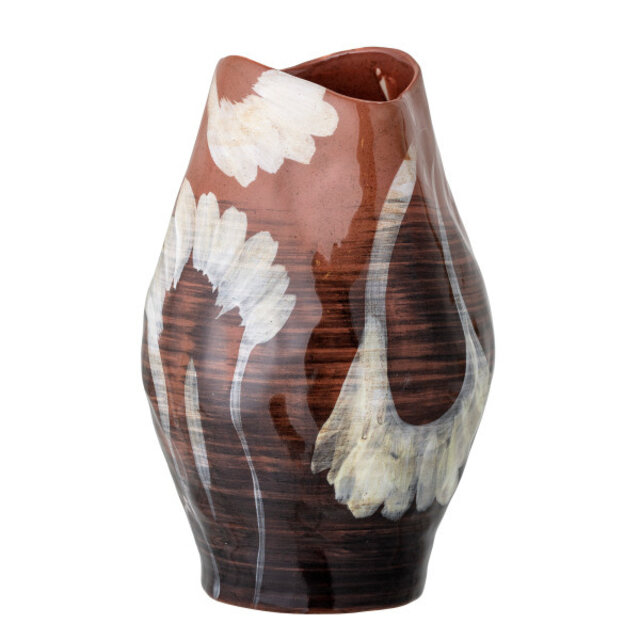 Bloomingville Obsa vaas - bruin