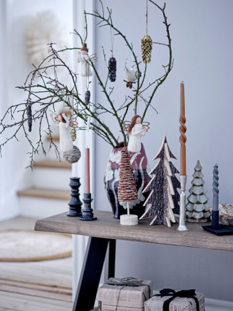 Bloomingville Obsa vase - brown