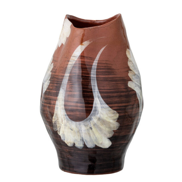 Bloomingville Obsa vaas - bruin