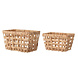 Bloomingville Saime manden - set van 2 stuks Bloomingville Saime manden - set van 2 stuks