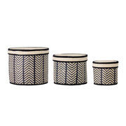 Bloomingville Islim manden - set van 3 stuks Bloomingville Islim manden - set van 3 stuks