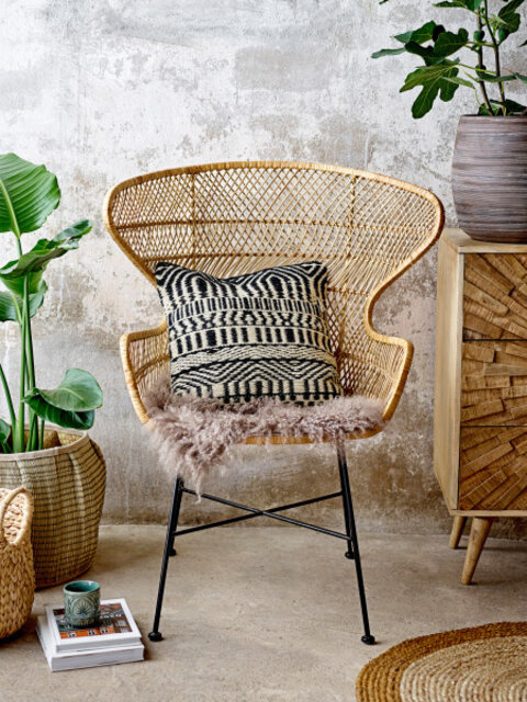 Bloomingville Birk vloerkleed - Ø90 cm