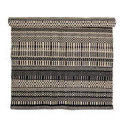 Bloomingville Joob rug wool - black