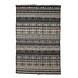 Bloomingville Joob Teppich Wolle - schwarz Bloomingville Joob Teppich Wolle - schwarz