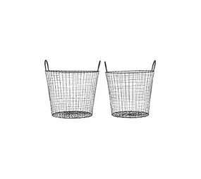 House Doctor cestelli set di 3 nero House Doctor cestelli set di 3 nero