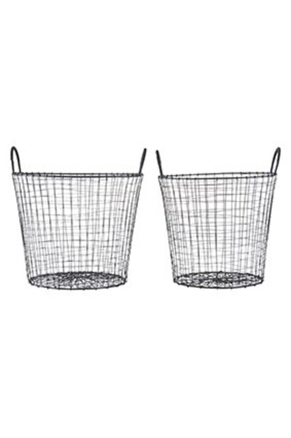 House Doctor cestelli set di 3 nero