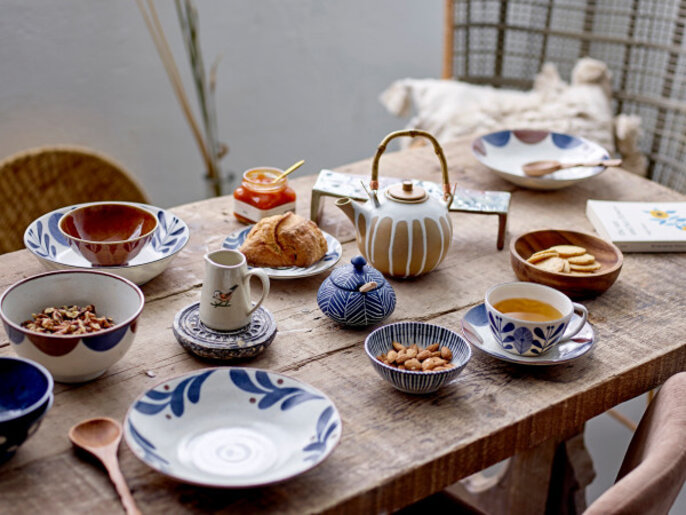 Bloomingville Camellia dishes - set of 6 pieces