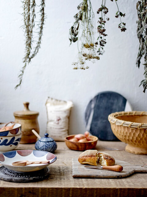 Bloomingville Kamelienschalen blau - 6er Set