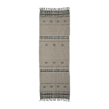 House Doctor Cros tæppe - sand 300x90cm House Doctor Cros tæppe - sand 300x90cm