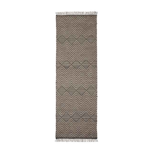 House Doctor Ranjar teppe - naturlig 300x90cm