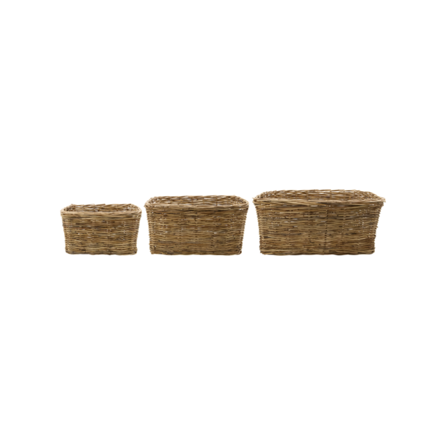 House Doctor Baskit baskets - set of 3 pieces House Doctor Baskit baskets - set of 3 pieces