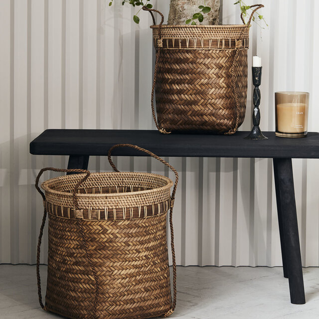 House Doctor Bali baskets - set of 2 pieces Ø35 and Ø30