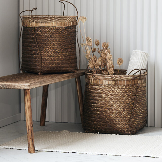 House Doctor Bali baskets - set of 2 pieces Ø45 and Ø40