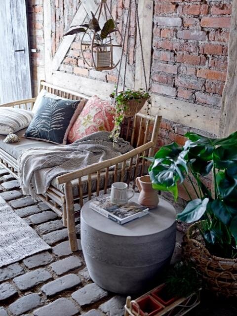 Bloomingville Sole sofa natural bamboo