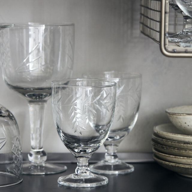 House Doctor Crys vinglass - sett med 12 stk