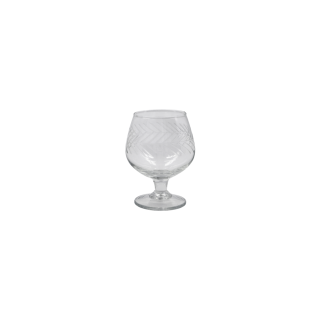 House Doctor Crys cognac briller - sett med 12 stk