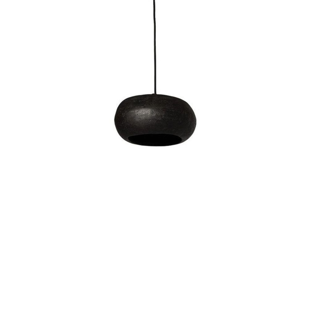 Ay Illuminate Kiesel Hängelampe schwarz - klein Ay Illuminate Kiesel Hängelampe schwarz - klein