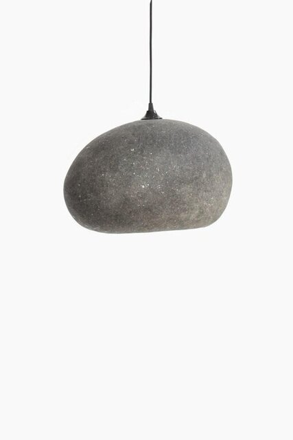 Ay Illuminate Lampada a sospensione Pebble grigia - grande