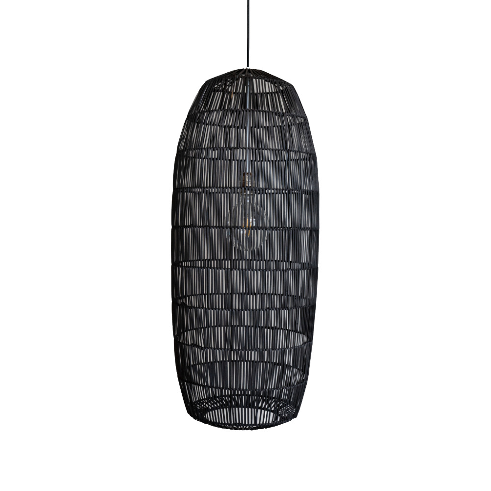 Ay Illuminate Lampe à suspension Pickle noire - petite