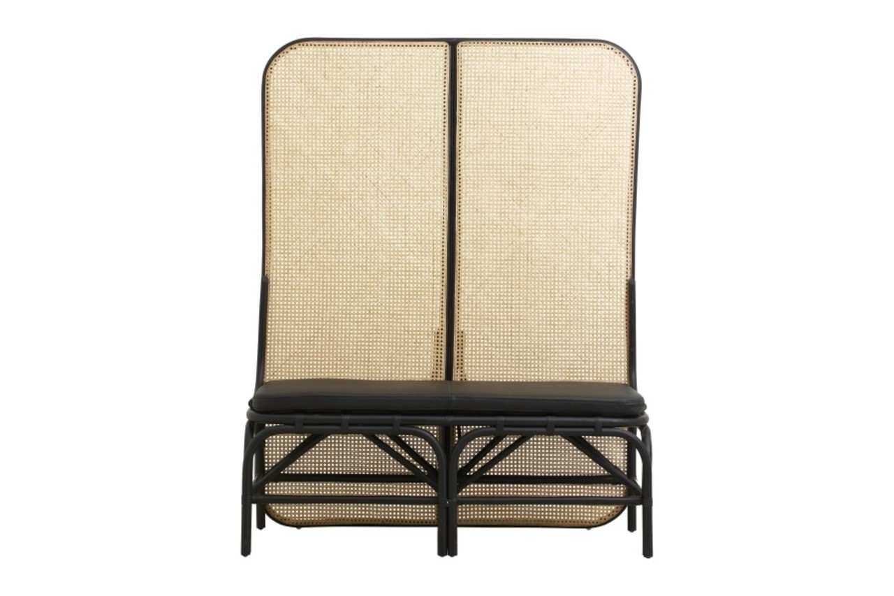 Nordal Begna folding screen with bench incl mattress Nordal Begna folding screen with bench incl mattress