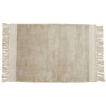 Nordal Filuca tæppe - beige 60x90cm Nordal Filuca tæppe - beige 60x90cm