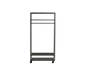 Nordal Perchero alta - negro