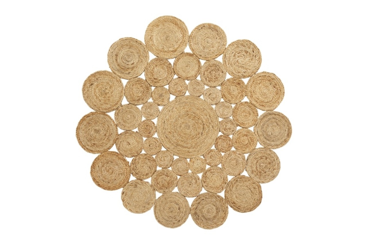 Nordal Lucia vloerkleed - jute Ø150cm Nordal Lucia vloerkleed - jute Ø150cm
